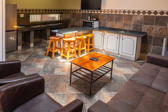 Warmbaths, A Forever Resort: 4-Sleeper Chalet. Wheelchair friendly. 2 bedrooms (1 double bed & 2 single beds)